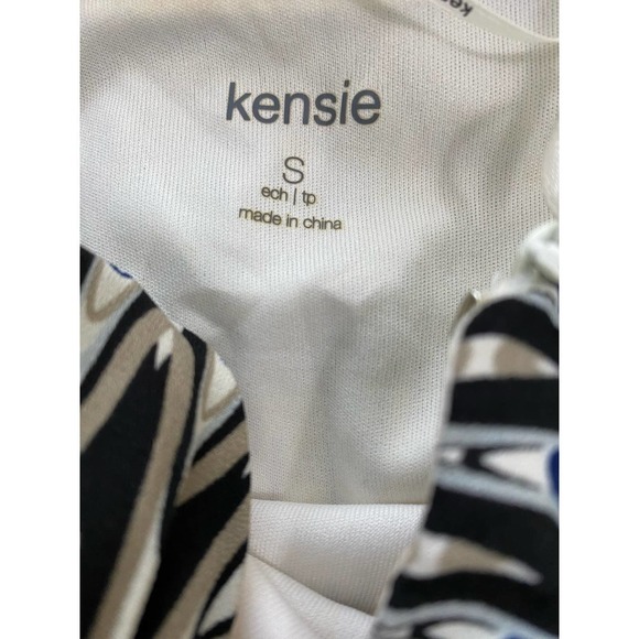 Kensie Size S Retro Square Neck Halter Shift Dress - Picture 7 of 9